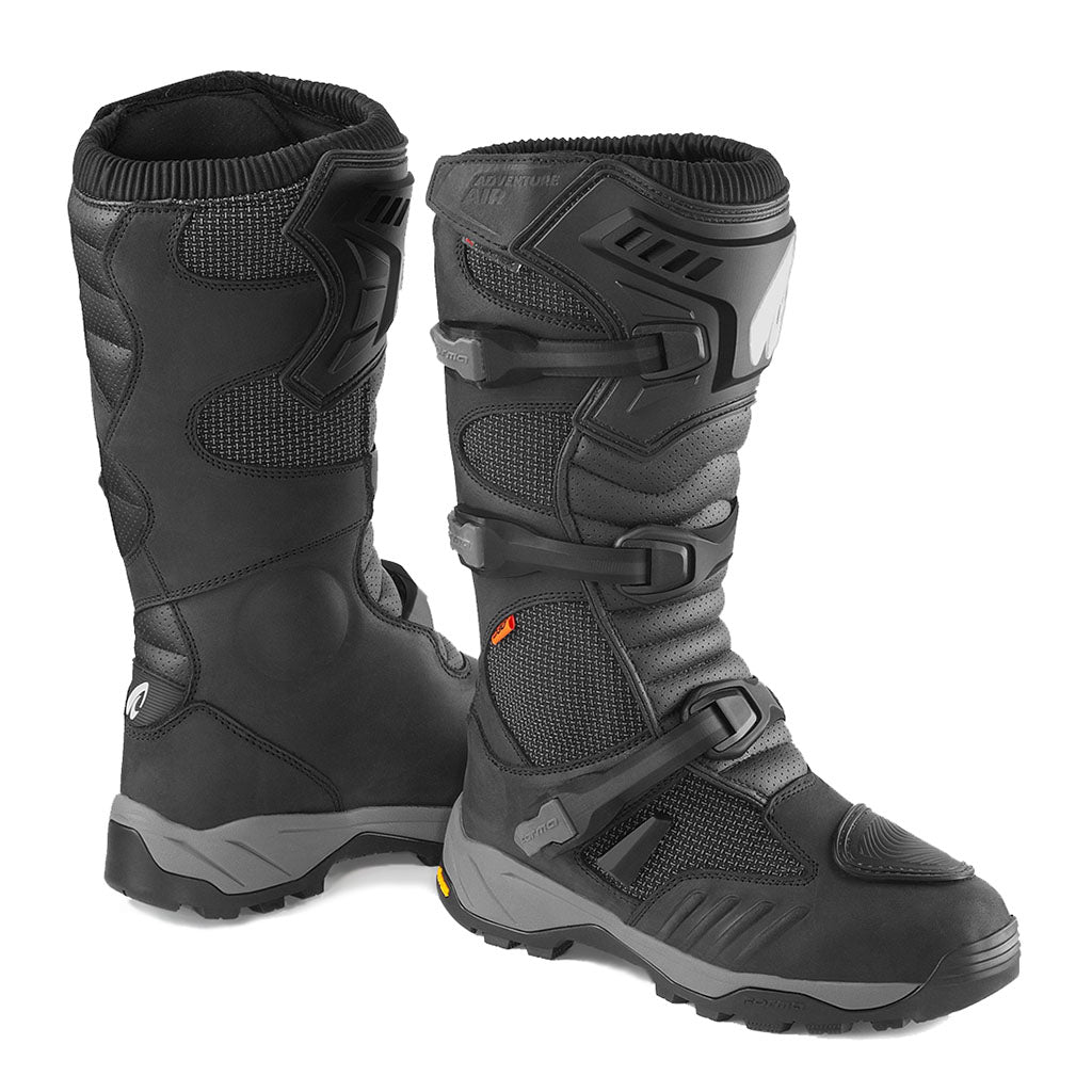 Forma adventure motorcycle boots air touring footwear waterproof black comfortable best alpine tech terra gear