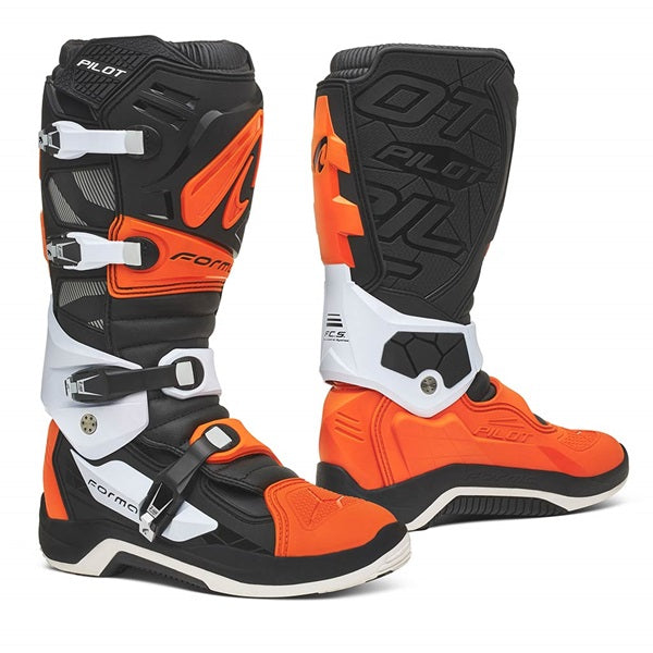 forma boots motocross boots forma pilot tech orange supercross racing ktm motorcycle gear and footwear home main usa america world service support warranty customer