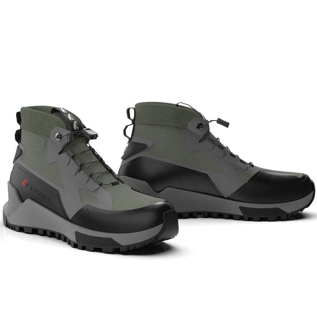forma kumo motorcycle boots sneakers ride shoes olive
