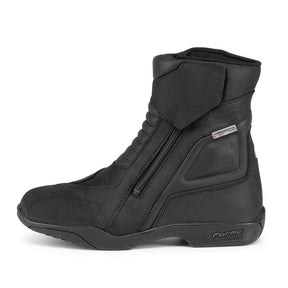 Forma boots latino touring short low ankle double zip black footwear side 
